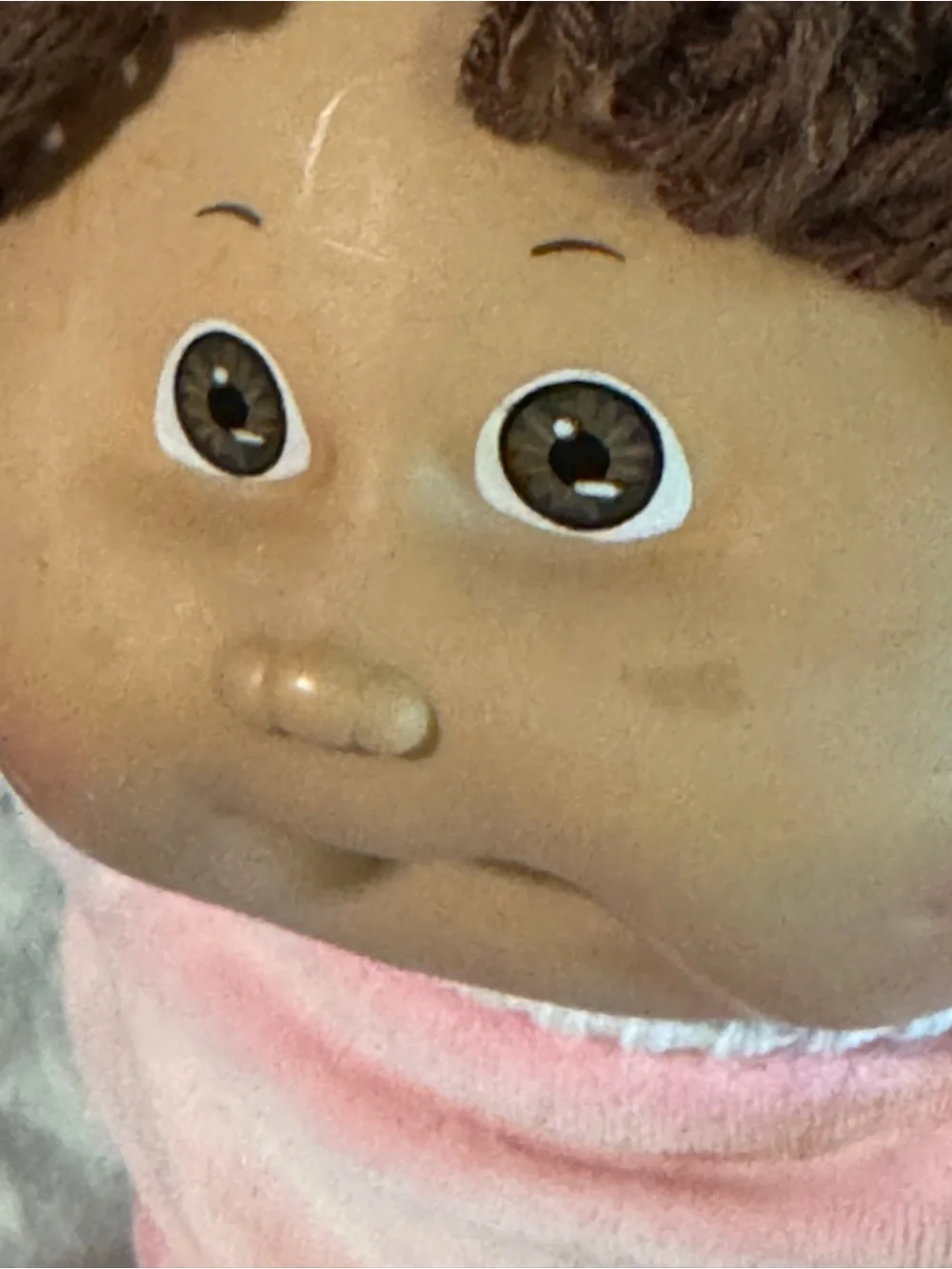 Rare Vintage 1985 Coleco Cabbage Patch Kid – Head Mold #12 (Transitional/
